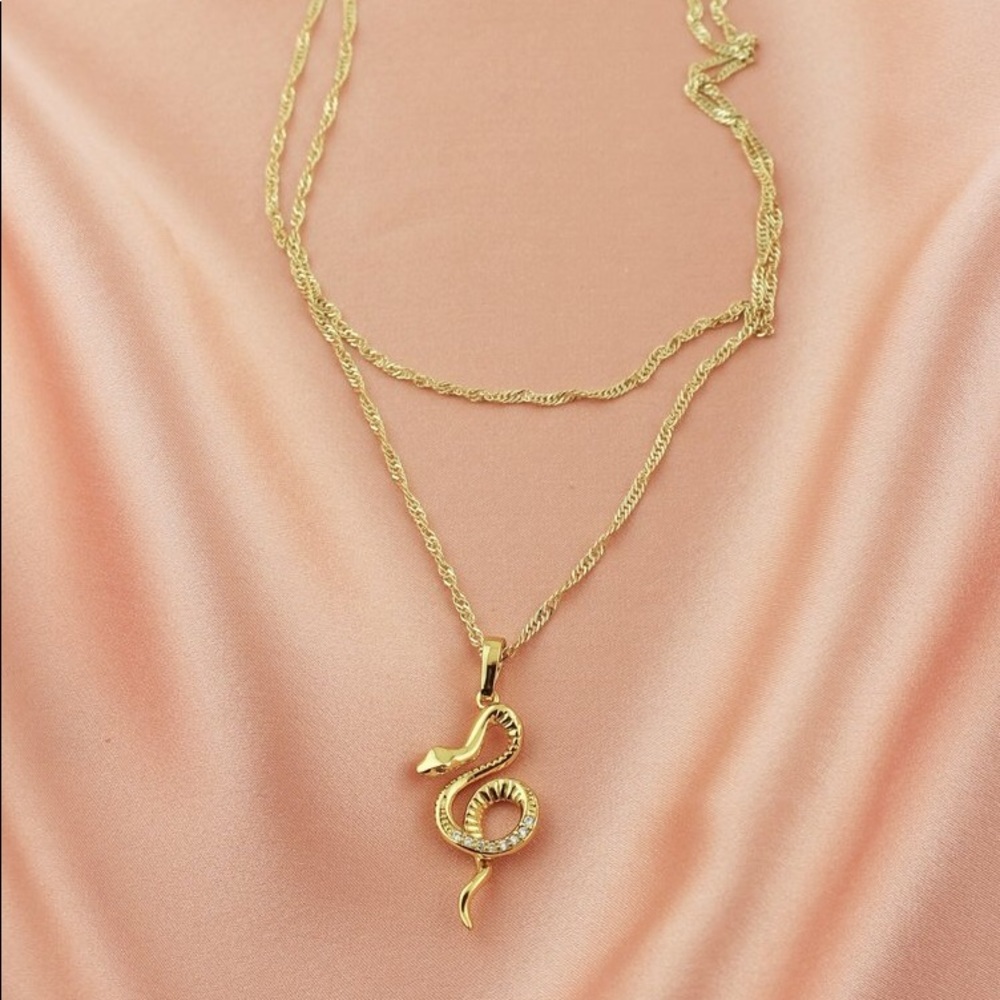 Frasier sterling jewelry | snake charmer necklace